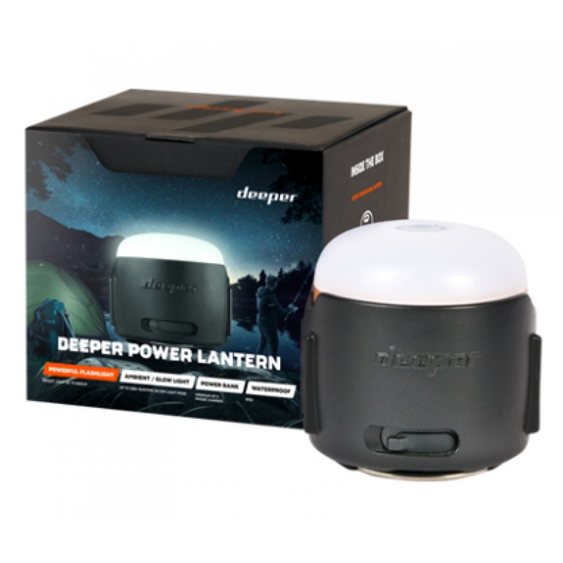 Deeper žibintas su išorine baterija Deeper žibintas su išorine baterija